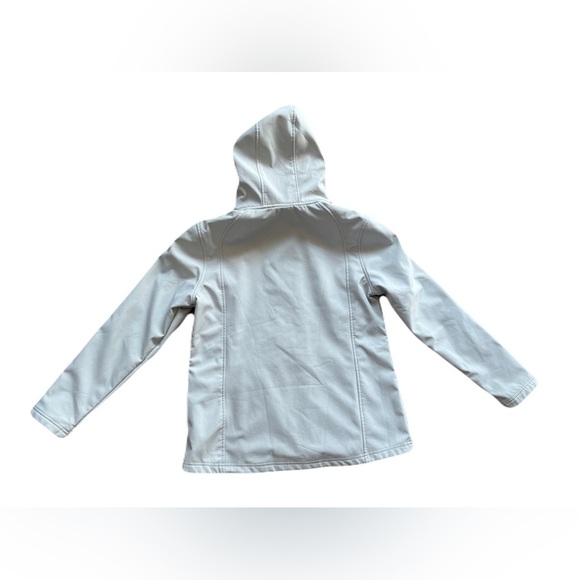 Athletic Works women’s large jacket, soft shell, hooded, off-white - Picture 3 of 13